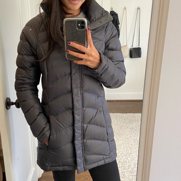 mid length north face jacket